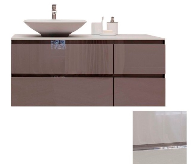 Тумба под раковину Marsan Nikolet 1200 МДФ белый Nikolet1200white