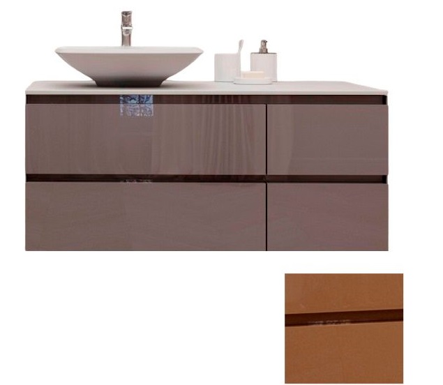 Тумба под раковину Marsan Nikolet 1200 МДФ капучино Nikolet1200cappuccino