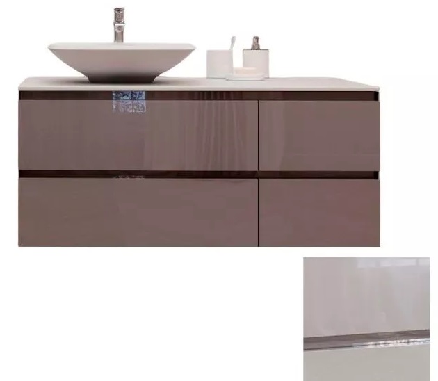 Тумба под раковину Marsan Nikolet 1350 МДФ белый Nikolet1350white