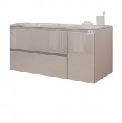 Тумба под раковину Marsan Nikolet 1350 МДФ белый Nikolet3-1350white