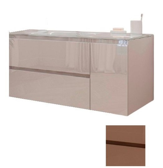 Тумба под раковину Marsan Nikolet 1350 МДФ капучино Nikolet3-1350cappuccino