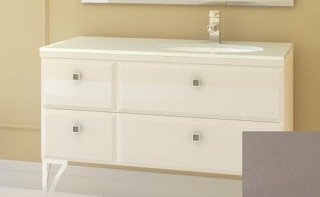 Тумба під раковину Marsan Shantal 1100 права/ліва МДФ бісмарк глянець SHANTAL1100бисмарк