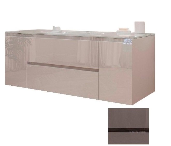 Тумба под раковину Marsan Nikolet 1500 МДФ бисмарк Nikolet4-1500bismarck