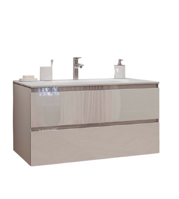 Тумба під раковину Marsan Nikolet 800 МДФ білий Nikolet800white