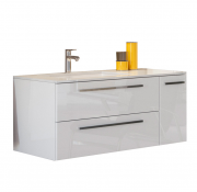 Тумба под раковину Marsan Oscar 1050x500 правая/левая МДФ белый Oscar1050x500белый