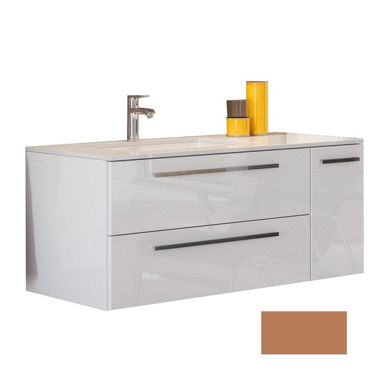 Тумба под раковину Marsan Oscar 1050x500 правая/левая МДФ капучино Oscar1050x500капучино