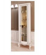 Пенал для ванной Marsan Melissa 45х180 см дерево/МДФ белый Melissa450white