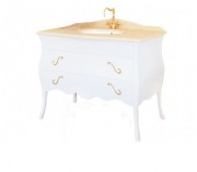 Тумба под раковину Marsan Dianne 1050 дерево/МДФ белый Dianne1050white