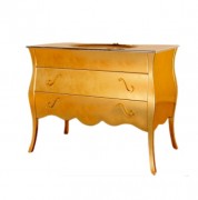 Тумба под раковину Marsan Dianne 1050 дерево/МДФ античное золото Dianne1050gold