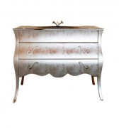 Тумба под раковину Marsan Dianne 1050 дерево/МДФ серебро Dianne1050silver