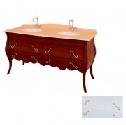 Тумба под раковину Marsan Dianne 1600 дерево/МДФ белый Dianne1600white