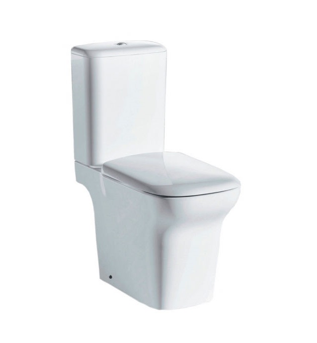 Унітаз-компакт Primera Tyrol підлоговий Clear Pro з кришкою soft close білий 8390023