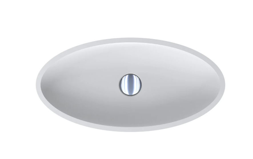 Раковина для ванної Miraggio Nice 600 накладна білий матовий 0000223