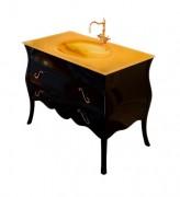 Тумба под раковину Marsan Dianne 1050 дерево/МДФ черный Dianne1050black