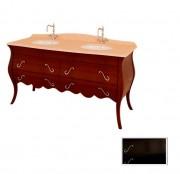 Тумба под раковину Marsan Dianne 1600 дерево/МДФ черный Dianne1600black