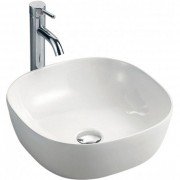 Раковина Koller Pool Round 410х410 мм на столешницу RN-0410-WB