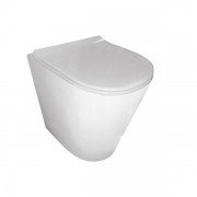 Унітаз Primera Topic підлоговий з кришкою soft close білий 8590020 TOPIC