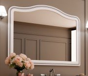 Дзеркало для ванної Marsan Melissa 100х125 см білий Melissa100х125white