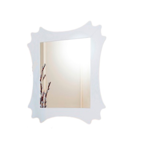 Зеркало для ванной Marsan Dianne 94х104 см белый Dianne94х104white