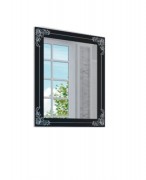 Зеркало для ванной Marsan Jacqueline 92х70 см черный/серебро Jacqueline92х70blacks