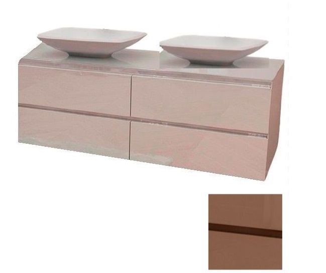 Тумба под раковину Marsan Nikolet 1400 МДФ капучино Nikolet1400cappuccino