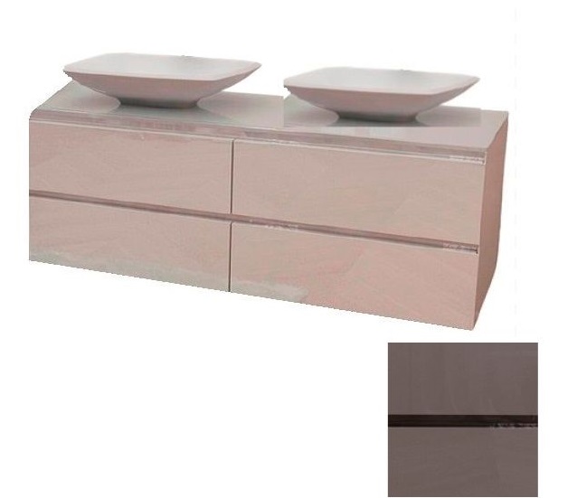 Тумба під раковину Marsan Nikolet 1400 МДФ бісмарк Nikolet1400bismarck