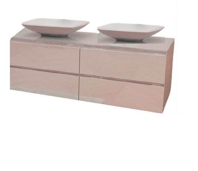 Тумба під раковину Marsan Nikolet 1600 МДФ білий Nikolet1600white