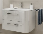 Раковина для ванной Marsan Regine 800 акриловый камень на тумбу матовая REGINE800акрил