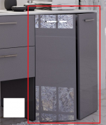 Тумба под стиральную машину Marsan Oscar 720 МДФ белый Oscar720белый