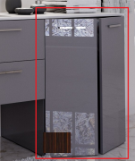 Тумба под стиральную машину Marsan Oscar 720 МДФ капучино Oscar720капучино