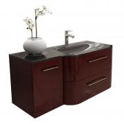 Раковина для ванної Marsan Regine 1130 права/ліва акриловий камінь на тумбу REGINE1130акрил