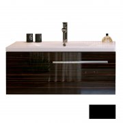 Тумба под раковину Marsan Oscar 800x500 МДФ черный Oscar800x500черный-1