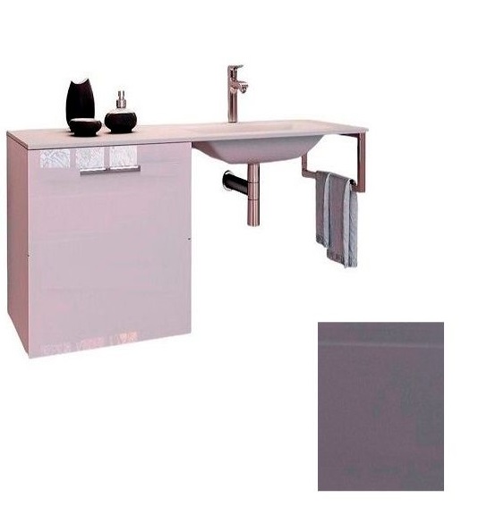 Консоль с раковиной Marsan Oscar 110х50 МДФ бисмарк/раковина акриловый камень Oscar2-110х50bismarck