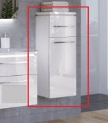 Пенал для ванной Marsan Pascal 92x35x35 левый/правый МДФ бисмарк Pascal92x35x35бисмарк