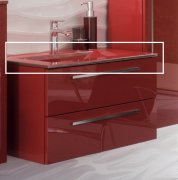 Раковина для ванной Marsan Элис/Квадро 800 стеклянная  Элис/Квадро800стекло