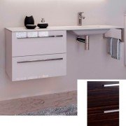 Консоль з раковиною Marsan Oscar 150х50 зебрано/раковина акриловий камінь Oscar4-150х50zebrano