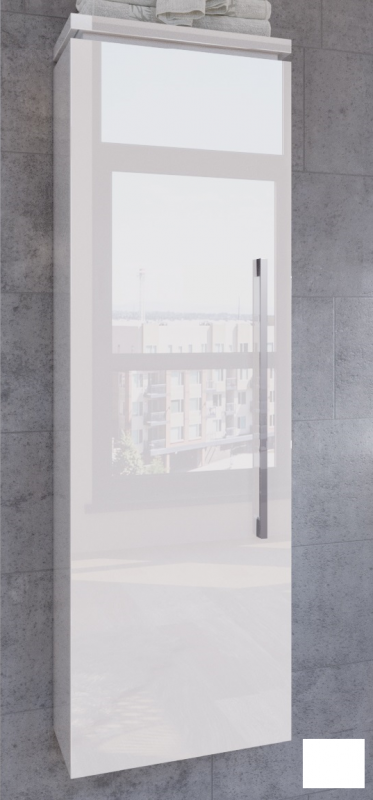 Пенал для ванної Marsan Pascal 123x35x35 правий / лівий МДФ білий Pascal123x35x35белый