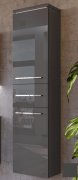 Пенал для ванной Marsan Pascal 161x35x35 правый/левый МДФ графит Pascal161x35x35графит