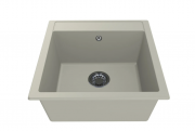 Мойка для кухни Miraggio Bodrum 510 врезная прямоугольная с переливом матовый jasmine 0000003