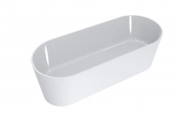 Ванна из искусственного камня Miraggio PROVIDENCE 170х80 см овальная белый матовый 0000277