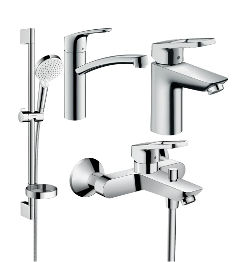 Набір змішувачів для ванни Hansgrohe Logis Loop 1232019