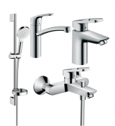 Набор смесителей для ванны Hansgrohe Logis Loop 1232019