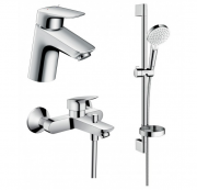 Набор смесителей для ванны Hansgrohe Logis 1222019
