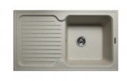 Мойка для кухни Miraggio Orlean врезная прямоугольная с крылом с переливом матовый Sand 0000036