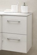 Тумба приставная Marsan Regine 500х420х330 мм МДФ белый глянец REGINE500белый