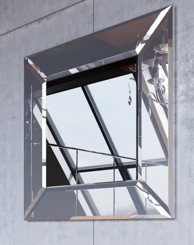 Дзеркало для ванної Marsan Milena 80x80 срібло Milena80x80серебро