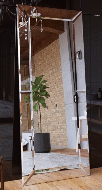 Дзеркало для ванної Marsan Milena 80х150 без рами Milena80х150