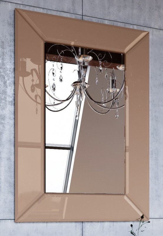 Зеркало для ванной Marsan Milena 80x80 капучино Milena80x80капучино