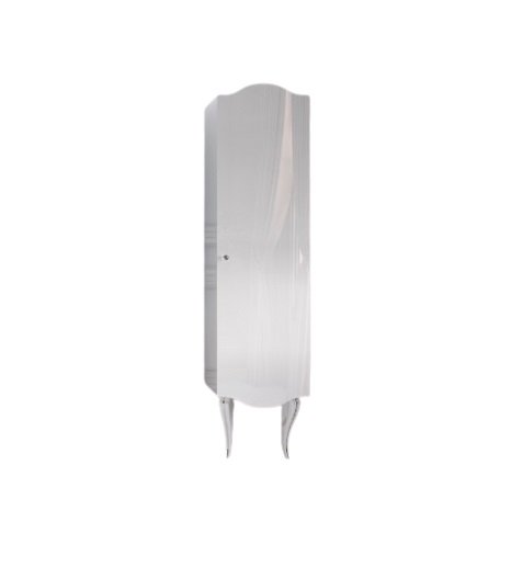 Пенал для ванної Marsan Milena 40х165 см МДФ білий Milena400white