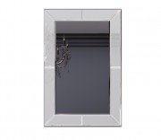 Зеркало для ванной Marsan Milena 105х75 см белый Milena105х75white